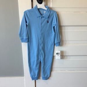Ralph Lauren Light Blue Kids Footie